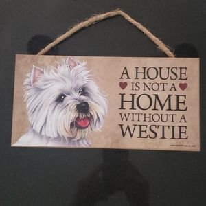 Westie sign